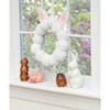 C&F Home Fabric Bunny Wreath Ornament - image 2 of 3