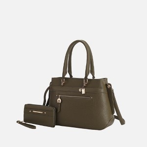 MKF Collection Gardenia Vegan Leather Women’s Tote Bag & Wallet by Mia K - 1 of 4