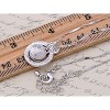Anna-Kaci Shine Amethyst Crystal Rhinestones Round Stone Pendant Necklace - 3 of 4