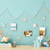Blue Panda Natural Fishing Net Decorations, Nautical Wall Decor for Birthday Party, Baby Shower, Pirate Party, 79x60 - 4 of 4