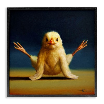 Stupell Industries Yoga Chicks Exercise Pose, 12" x 12"