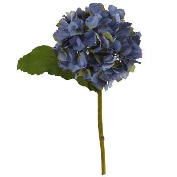 Nearly Natural 12” Hydrangea Artificial Flower (Set of 12)