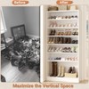 Besiost 9-Tier Wood Shoe Storage Cabinet (Holds 40-45 Pairs) - 4 of 4