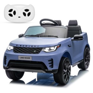 12V Licensed Land Rover 2-Seater Ride On Car for Kids, Battery Powered Electric Vehicle with Remote, LED Lights & Doors - 1 of 4