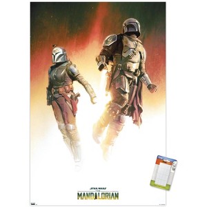 Trends International Star Wars: The Mandalorian Season 3 - Duo Unframed Wall Poster Prints - 1 of 4