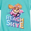 Girls' - Paw Patrol - Reach For The Skye Fitted Short Sleeve Graphic T-Shirt - 2 of 4