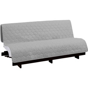 Reversible 3 in 1 Furniture Protector Light Gray/Dark Gray - Sure Fit