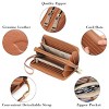 Women’s Leather Clutch Wallet – RFID Blocking Wristlet Purse with Large Capacity, Credit Card Holder, Zipper Pocket & Hand Strap - 4 of 4