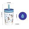 LunaLulinlk 12oz Cups For Travel or At Home, Vacuum Insulated Stainless Steel Sippy Cup With Leak-Proof Design is Perfect For Kids - 3 of 4