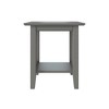 AFI Furnishings Mission End Table Set of 2 AG - 4 of 4