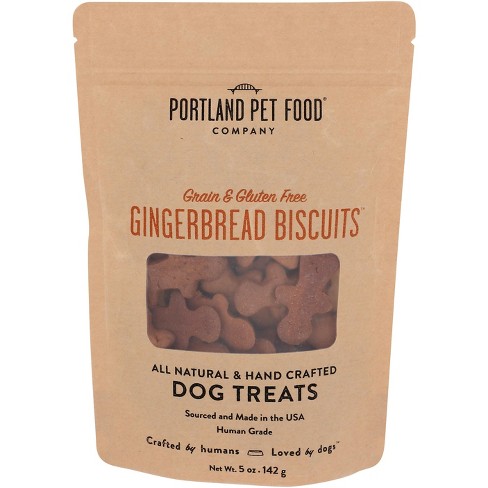 Portland Pet Food Company Gingerbread Biscuits - Case of 6 - 5 oz - image 1 of 1