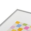 Iveta Abolina Eclectic Checker Check Cream Metal Framed Art Print - Deny Designs - 3 of 4