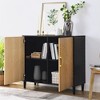 KTMBDW 37.5" Sideboard Cabinet with 2 Doors, Sideboard Buffet Cabinet with Storage, Coffee Bar with Shelves for Kitchen Storage - 4 of 4