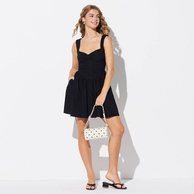 Женские платья Wild Fable Women's Knit Mini A-Line Dress - Wild Fable™ Black S — фото 4