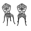 Ergonomically Designed Outdoor Chairs - Rustproof and Durable, Ideal for Patio and Garden (Set of 2) - 3 of 4