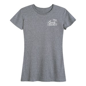Women's - Disney Princess - Princess Belle Short Sleeve Graphic T-Shirt - 1 of 4