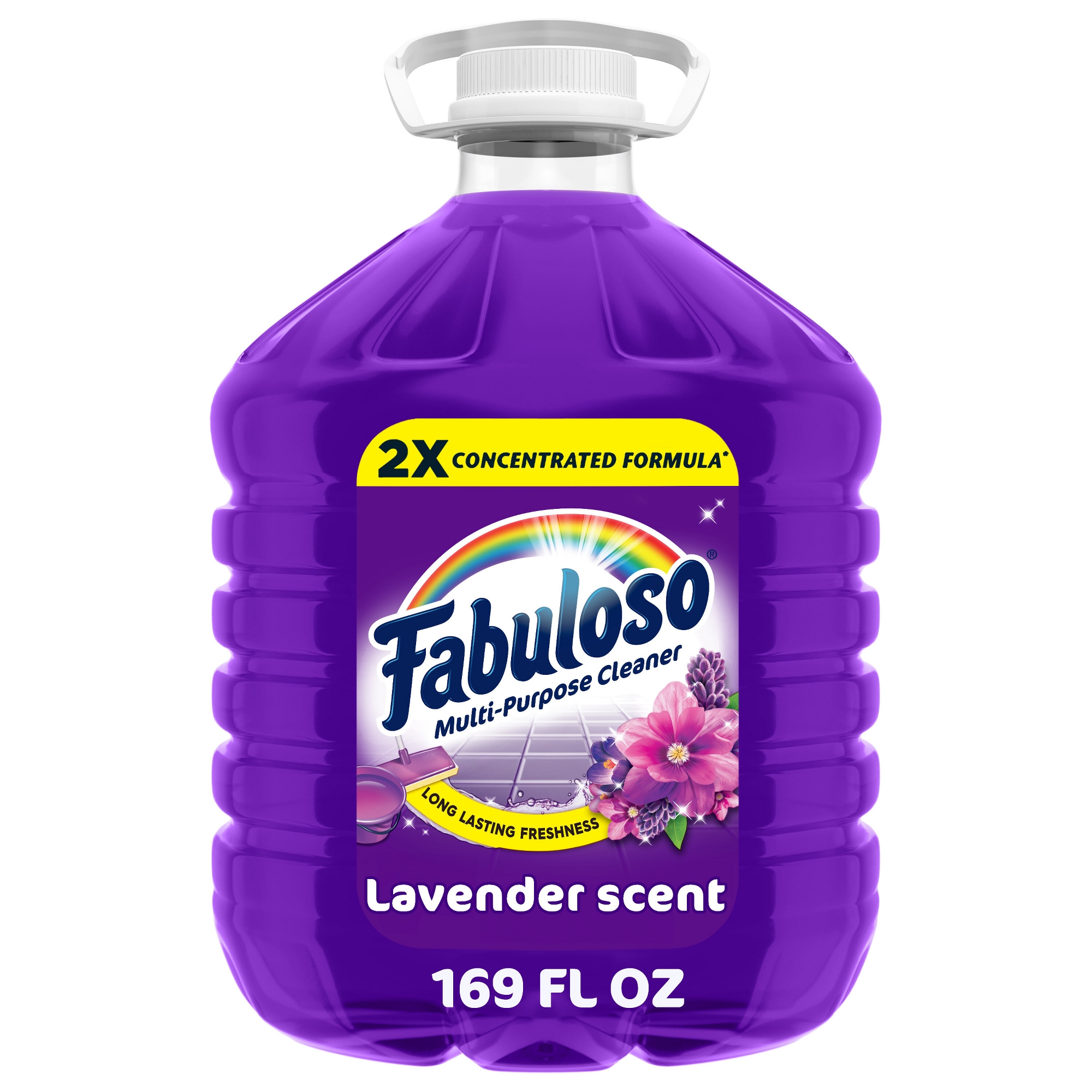 Fabuloso Lavender Multi-Purpose Cleaner 2X Concentrated Formula Floor Cleaner - 169 fl oz