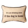 Fun Dog 12.5x8" Word Pillow – Indoor Accent by Manual Woodworkers and Weavers - 2 of 3