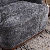 CAVINAS 360°Swivel Accent Chair Luxury Chenille Armchair,Upholstered Lounge Chair for Living Room,Club&Office,Comfy Accent Armchair - 4 of 4