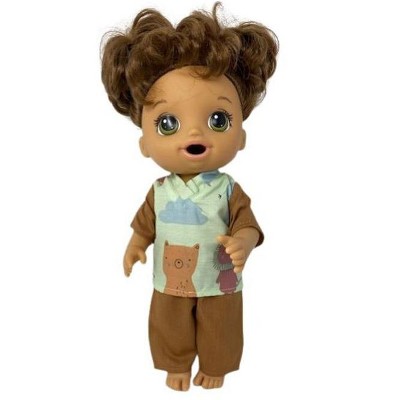 Doll Clothes Superstore Zoo Print Scrubs Fit Baby Alive And Some Baby Alive Dolls