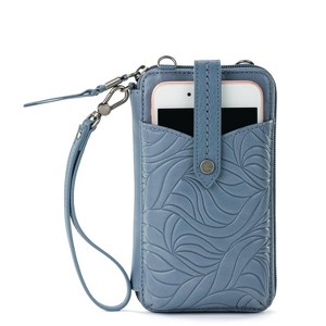 The Sak Silverlake N/S Smartphone Crossbody Bag, Multi Use Design, Adjustable Strap, Maritime Wave Embossed - 1 of 4