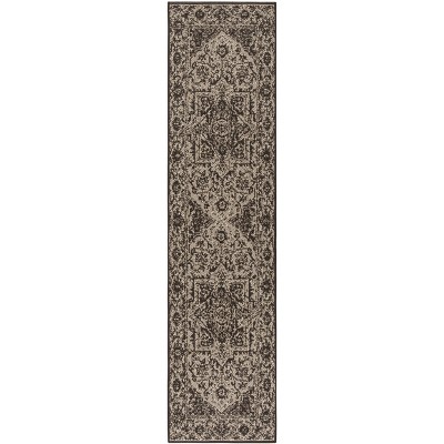 Linden LND139 Power Loomed Rugs - Safavieh