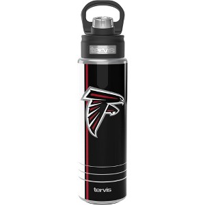 NFL Atlanta Falcons Final Score Stainless Steel Wide Mouth Water Bottle - 24oz: BPA-Free, Leakproof, Portable Drinkware - 1 of 3