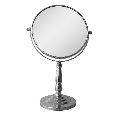 magnifying beauty mirror with light