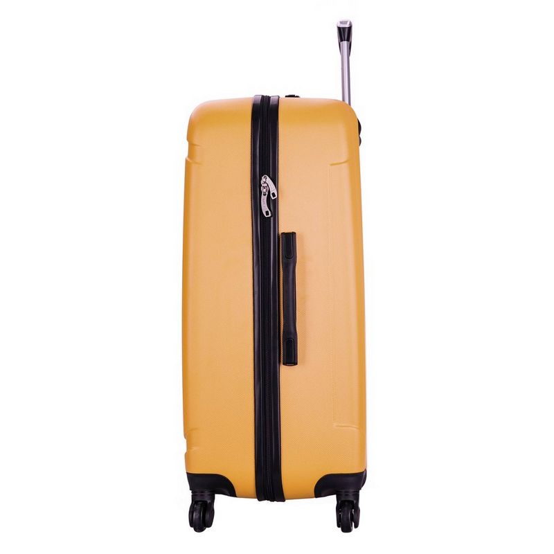 InUSA Pilot Lightweight Hardside Large Checked Spinner Suitcase, 5 of 8