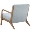 CAVINAS Polyester Accent Chair with Mid-Height Backrest,Mid-Century Comfy Upholstered Living Room Chairs,Reading Chairs for Living Room - 4 of 4