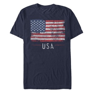 Men's Lost Gods 4th of July USA Flag Freedom T-Shirt - 1 of 3