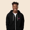 Dalix Donut Embroidered Hoodie Fleece Sweatshirt Zip Front Mens - 4 of 4