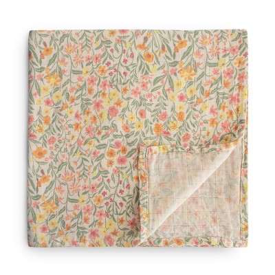 Mushie Muslin Swaddle Blanket Organic Cotton
