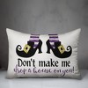 Creative Products Don't make me drop a house on you 14x20 Indoor / Outdoor Pillow - 2 of 2
