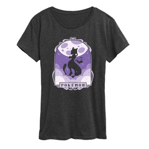 Women's - Pokémon - Mewtwo Mew Celestial Short Sleeve Graphic T-Shirt - 1 of 4
