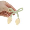 Unique Bargains Tulip Bow Shoelace Charms 1 Pair - 3 of 4