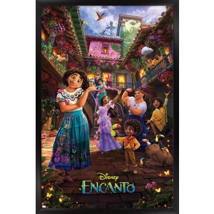 Trends International Disney Encanto - Family One Sheet Framed Wall Poster Prints - 1 of 4