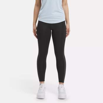 Reebok Workout Ready Pant Program Leggings Womens Athletic Leggings Medium  Night Black : Target