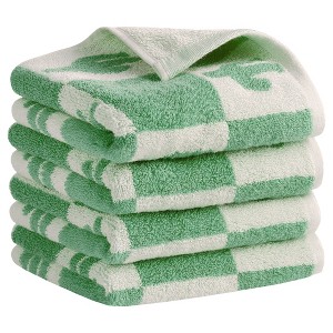 REGALWOVEN Cotton Soft Absorbent Decorative Bathroom Hand Towel 14 x 30 Inch - 1 of 4