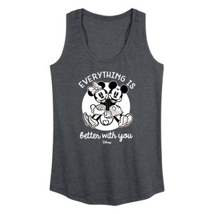 Women's - Disney - Mickey & Friends Graphic Racerback Tank - 1 of 4