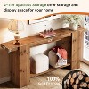 Lantine 2-Tier Solid Wood Console Table, 63-Inch Farmhouse Entryway Table for Living Room, Hallway, Foyer - 4 of 4