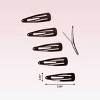 scunci Contour Hair Clips - 6pk - 4 of 4