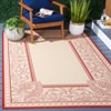 Courtyard CY2965 UV & Stain Resistant Non-Shedding Power Loomed Indoor/Outdoor Rugs - Safavieh - 2 of 4