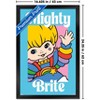 Trends International Rainbow Brite (1984) - Mighty Brite Retro Style Framed Wall Poster Prints - 3 of 4