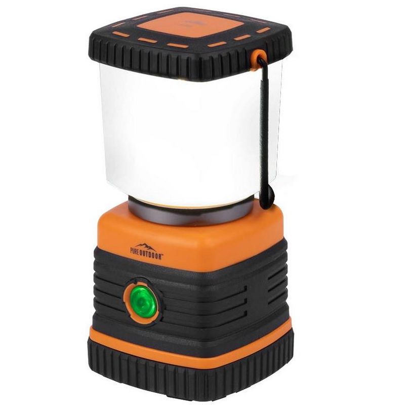 Monoprice Battery-Powered LED Camping Lantern 1000LM With 360 Degree Lighting, for Hurricane Emergency, Outage, Hiking, Home - Pure Outdoor Collection, 1 of 6