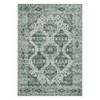 Retro irregular medallion pattern area rug – washable, ultra-thin, non-slip. Great for living rooms, dining spaces, bedrooms and offices. - 2 of 4