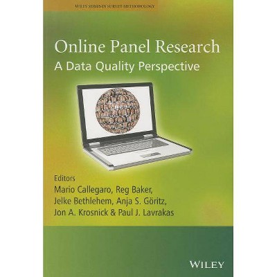 Online Panel Research - (Wiley Survey Methodology) (Paperback)