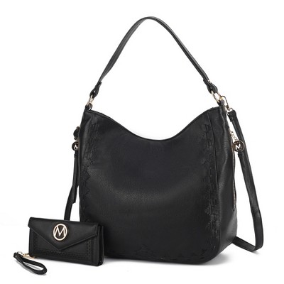 MKF Collection Lucille Hobo Shoulder Bag and Wallet by Mia K
