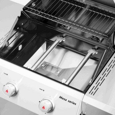 Mesa 2-Burner Stainless Steel Propane Gas Grill with LED Controls