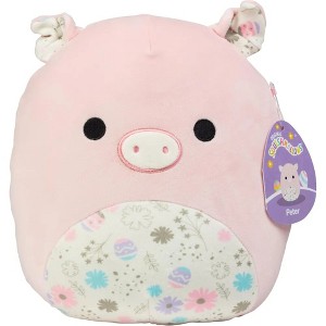 Squishmallows Original 10-Inch Peter The Pig - Official Jazwares Plush- Collectible Soft & Squishy Pig Stuffed Animal Toy - Gift for Kids, Girls & Boy - 1 of 4